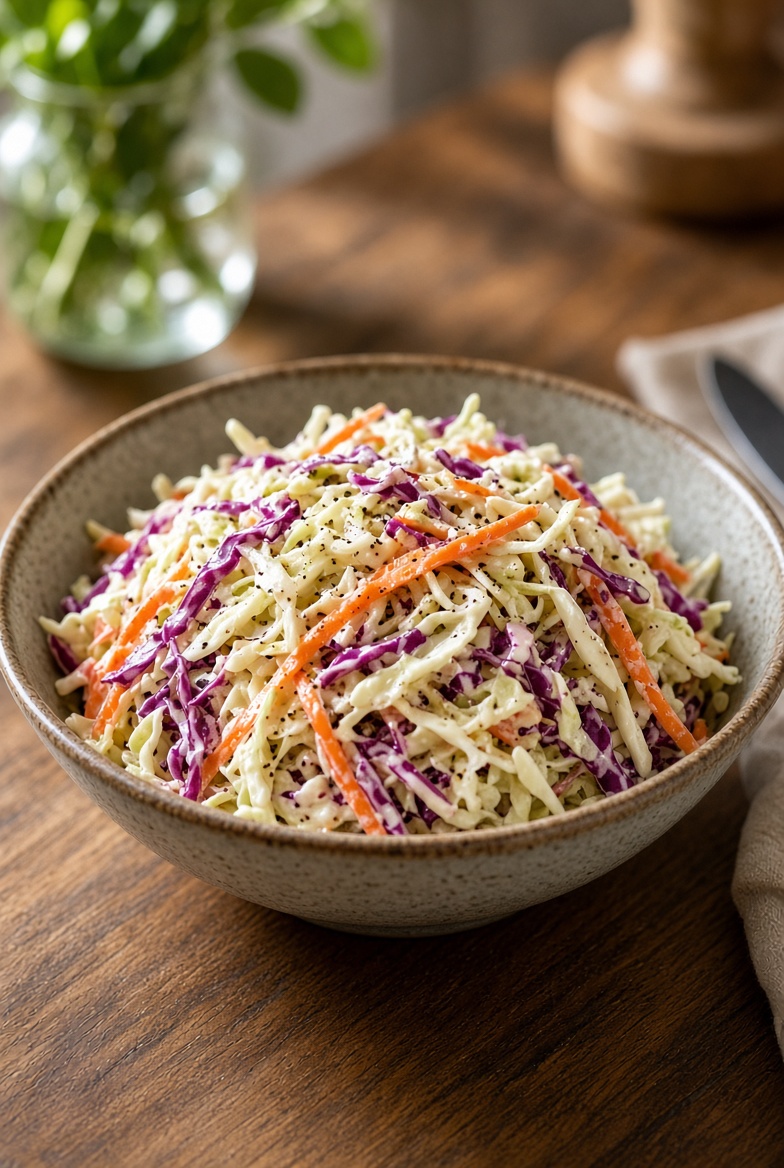 Salată de varză (coleslaw)