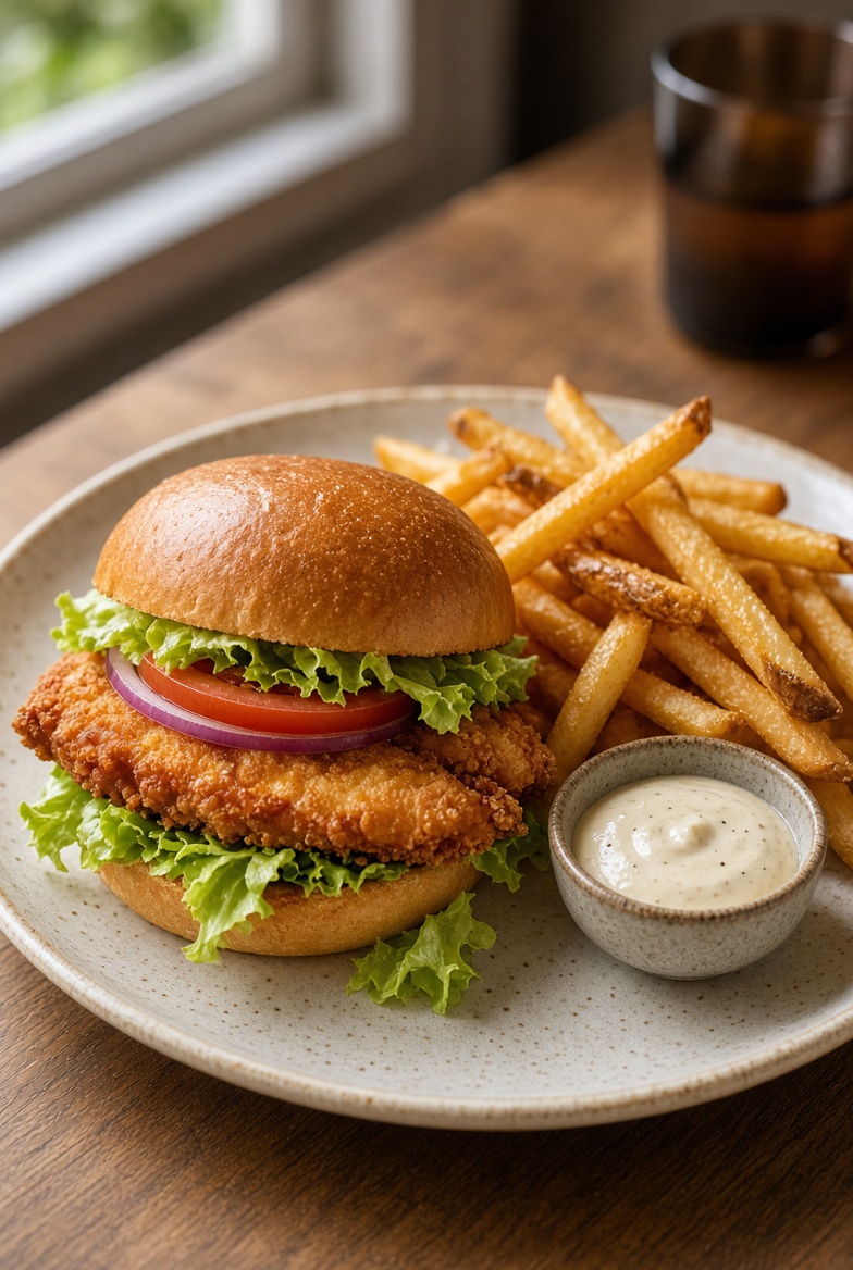 Chicken burger