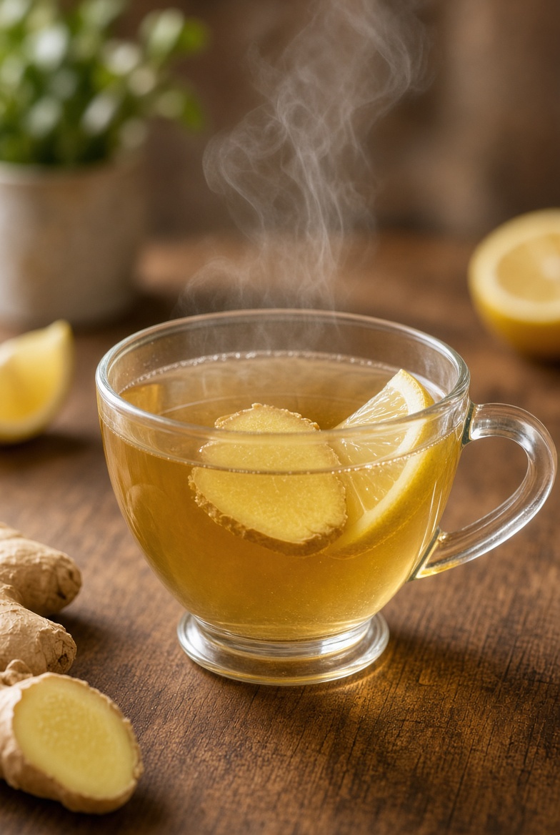 Green tea lemon